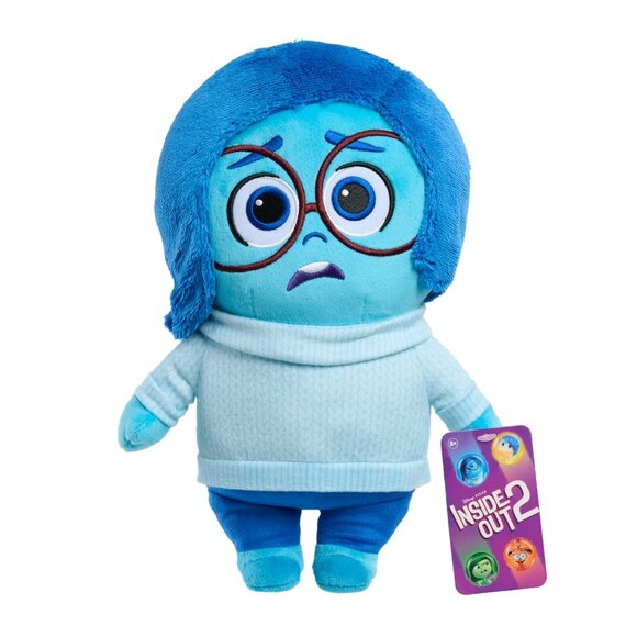 Disney Other - Disney and Pixar Inside Out 2 Large Plush Sadness - NWT